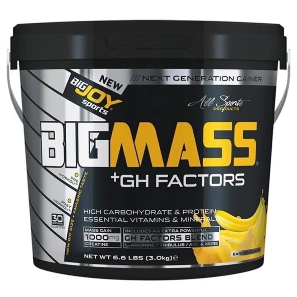 BigJoy Sports Bigmass GH+ Factors Muzlu 3000 gr ürün görseli