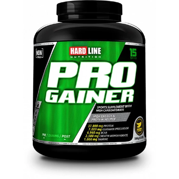Hardline Nutrition Progainer Muzlu 3000 gr ürün görseli