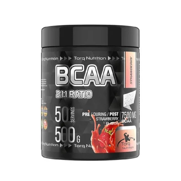 Torq Nutrition BCAA Çilek Aromalı 500 gr ürün görseli