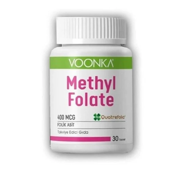 Voonka Methyl Folate 30 Tablet ürün görseli