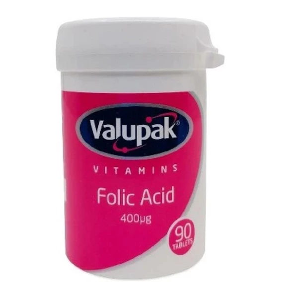 Valupak Folik Asit 90 Tablet ürün görseli