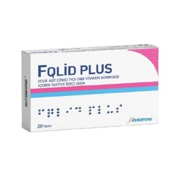 Avicenna Fqlid Plus 28 Tablet ürün görseli