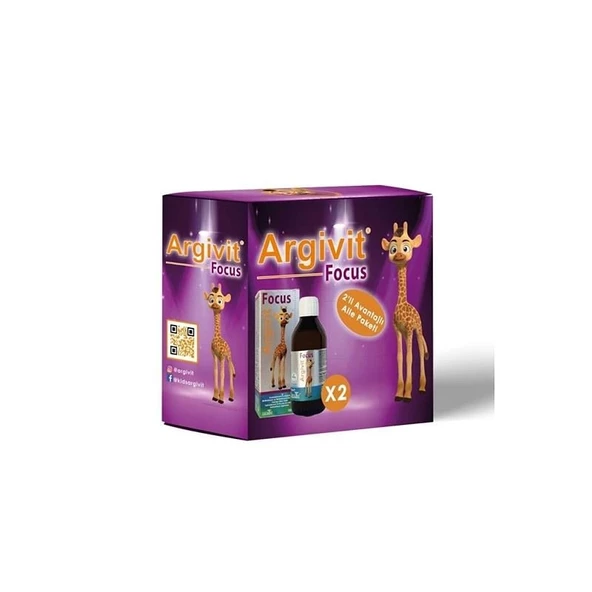 Argivit Focus Şurup 150 ml - 2'li Avantajlı Aile Paketi ürün görseli