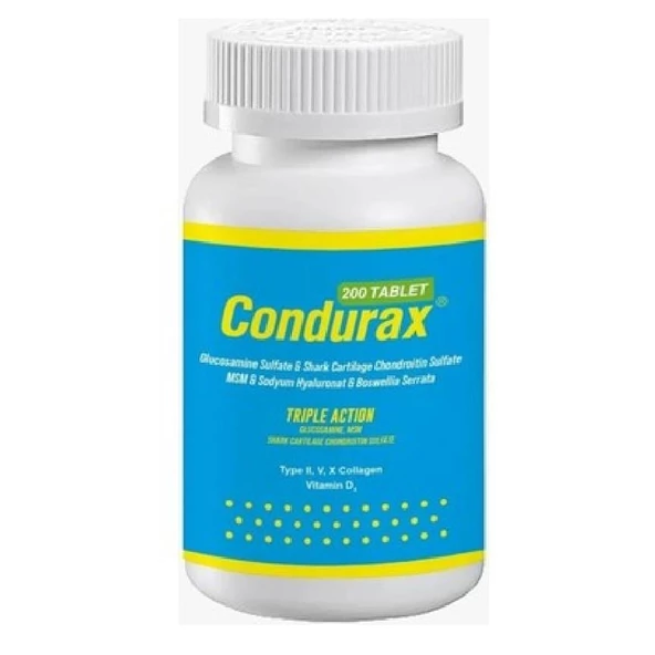 Condurax Glucosamine Shark Cartilage 200 Tablet ürün görseli 1