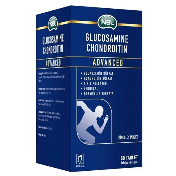 NBL Glukozamin Advanced 60 Tablet ürün görseli
