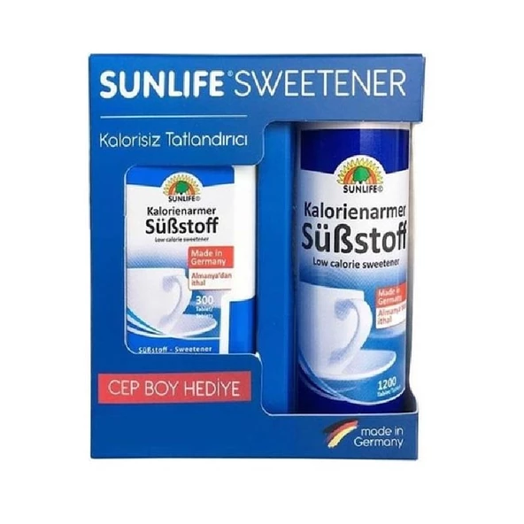 Sunlife Substoff Tatlandırıcı 1200 Tablet +  300 Tablet Hediye