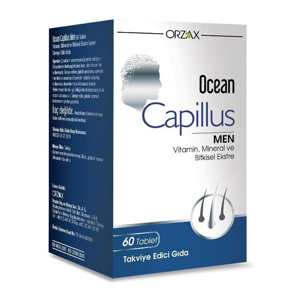 Ocean Capillus Men 60 Tablet ürün görseli