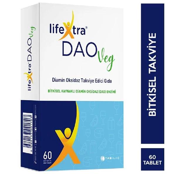 Lifextra Dao Veg 60 Tablet ürün görseli