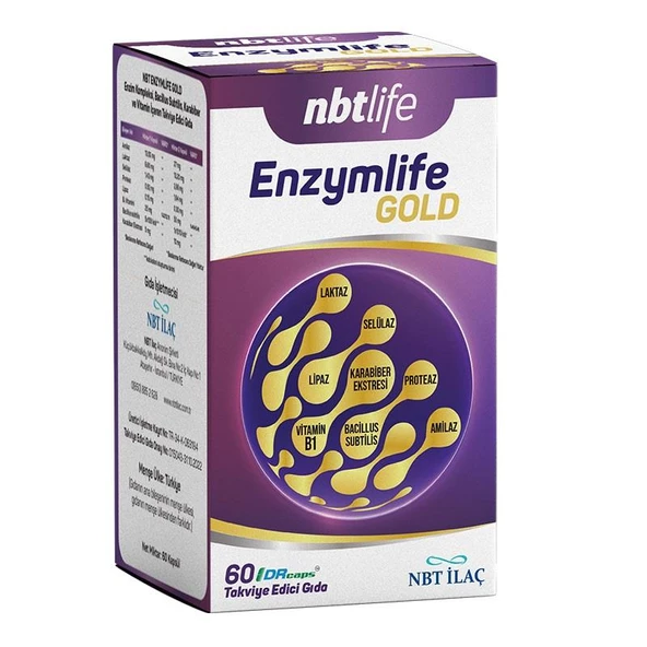 NBT Life Enzymlife Gold 60 Tablet ürün görseli