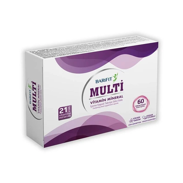 Barifit Multivitamin 60 Tablet ürün görseli