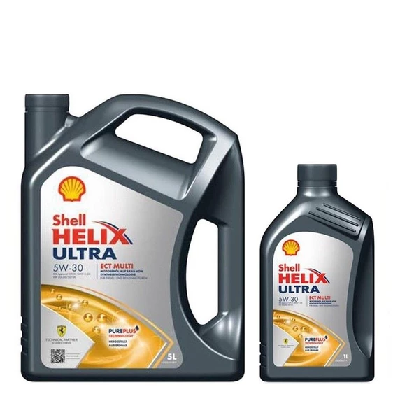 SHELL HELİX ULTRA ECT MULTI 5W30 - 5+1 LİTRE AVANTAJ PAKET - 5