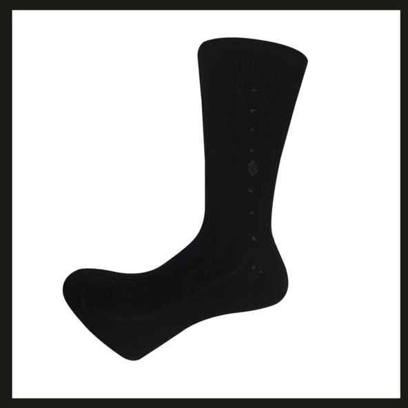 Uyguna-Yakala  Siyah 41-44  Bektaş Lambswool Kışlık Erkek Çorabı-RAP.180 ürün görseli