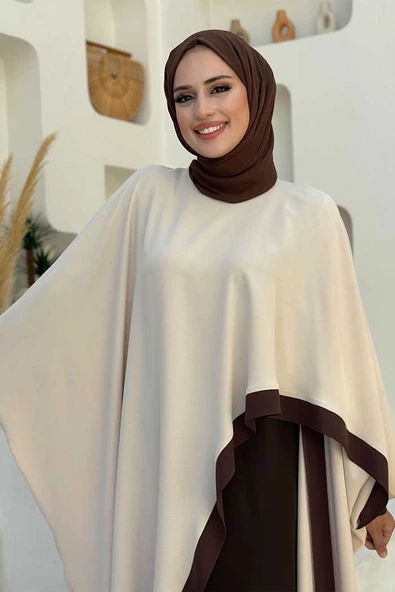 Şeritli Yandan Yırtmaç Detay Uzun Tunik 2742 Taş - Resim 4