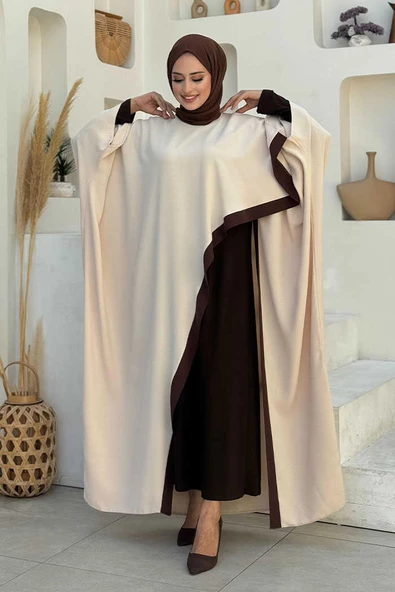 Şeritli Yandan Yırtmaç Detay Uzun Tunik 2742 Taş ürün görseli