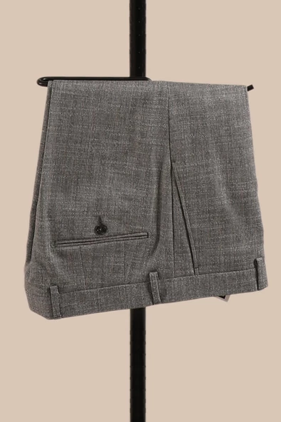 Yelekli Takım Elbise Slim Fit - 6