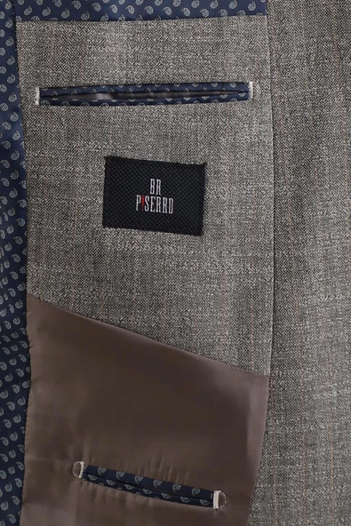 Yelekli Takım Elbise Slim Fit - 7