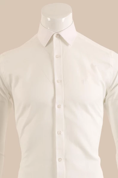 Uzun Kol Slim Fit Gömlek - 7