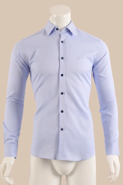 Uzun Kol Slim Fit Gömlek - 10