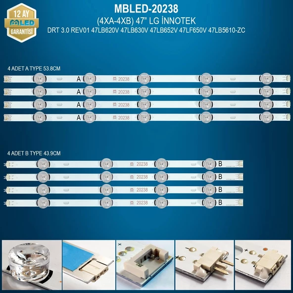 Mbled (4xa-4xb) 47 İnç Lg İnnotek Drt 3.0 Rev01 47lb620v 47lb630v 47lb652v 47lf650v 47lb5610-zc