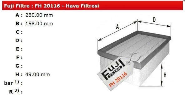 HAVA FİLTRESİ STILO