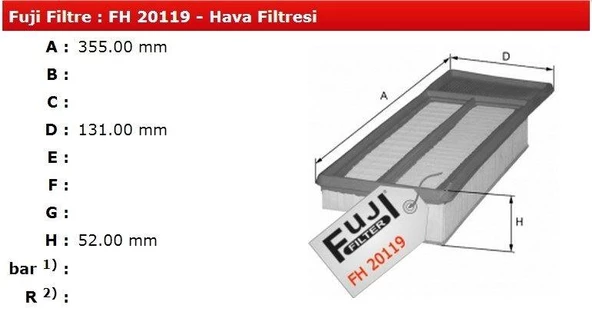 HAVA FİLTRESİ DOBLO YM