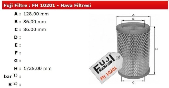 HAVA FİLİTRESİ ( R12 )