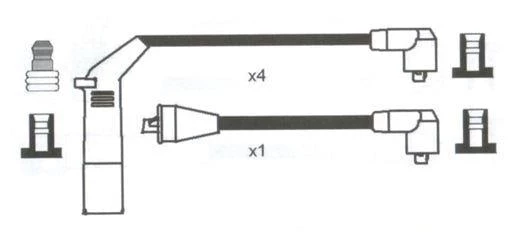 BUJI KABLOSU EXCEL 1.5 SOHC MOTOR 94LANCER 1.5 SOHC 92