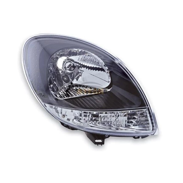 FAR KOMPLE SAĞ MANUEL RENAULT KANGOO SİYAH ÇERÇEVELİ  2008-2009