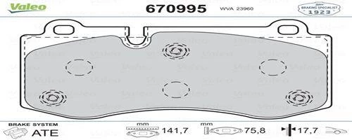 FREN BALATASI ÖN ACCORD VIII 2.0 02 03 MERCEDES W211 06 W221 05 R230 08