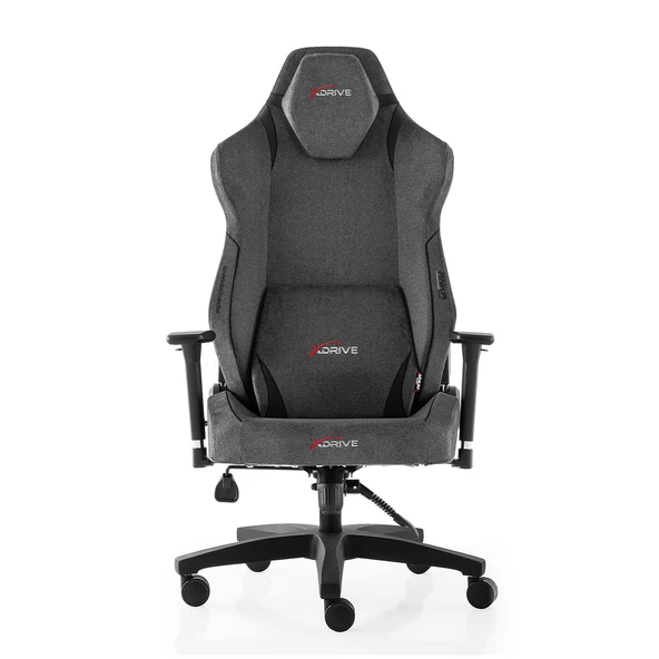 xDrive Anka Profesyonel Oyuncu Koltuğu Kumaş Gri - Resim 2