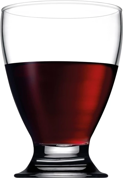 Paşabahçe 41012 3lü Çın Çın Kırmızı Şarap Bardağı 195 cc - 3