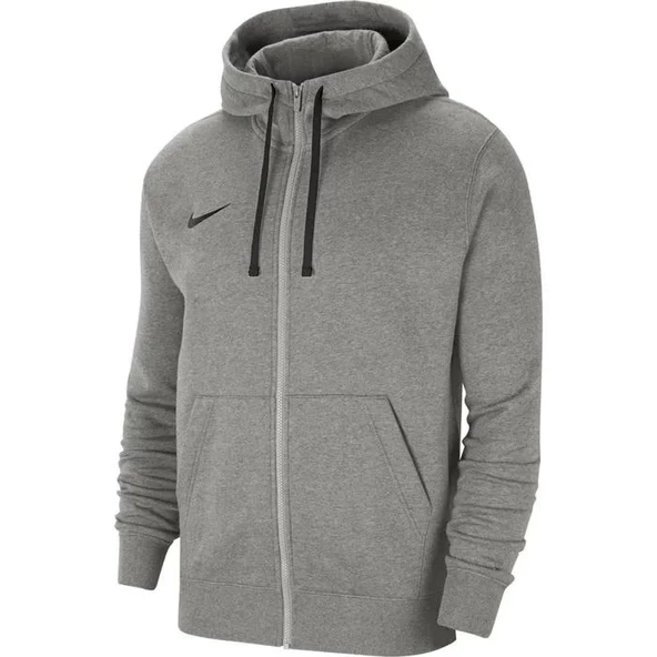 Nike Erkek Flc Park20 Fz Hoodie CW6887-063 Gri Sweatshirt