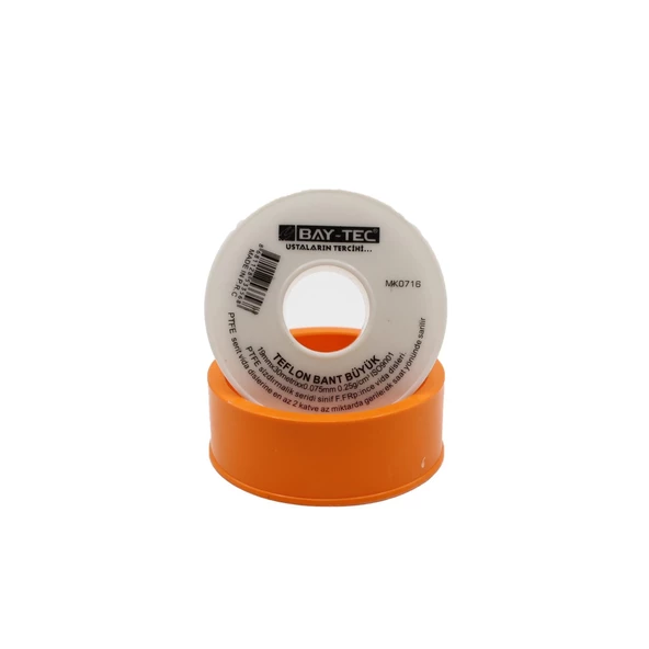 Bay-tec MK0716 Teflon Bant 19mm x 30mt Geniş Büyük Boy - 4