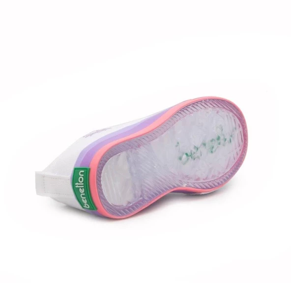 BENETTON BN-30653 KETEN UNİSEKS SNEAKERS ÇOCUK SPOR AYAKKABI - 5