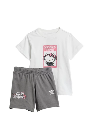 adidas Bebek Eşofman Takımı Short Tee Set It791