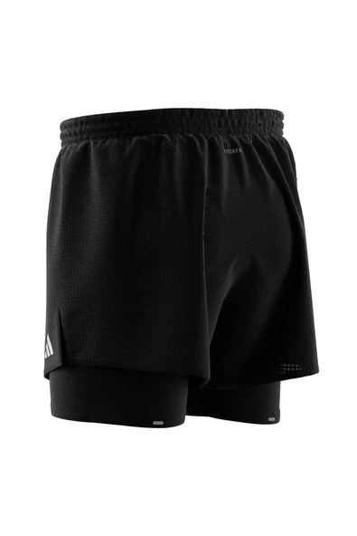 adidas Ultimate 2IN1 Erkek Siyah Antrenman Şortu (IL7186) - 6