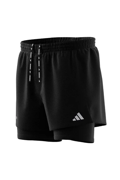 adidas Ultimate 2IN1 Erkek Siyah Antrenman Şortu (IL7186) - 8