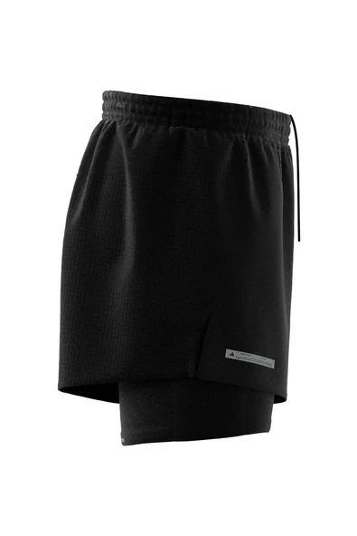 adidas Ultimate 2IN1 Erkek Siyah Antrenman Şortu (IL7186) - 3