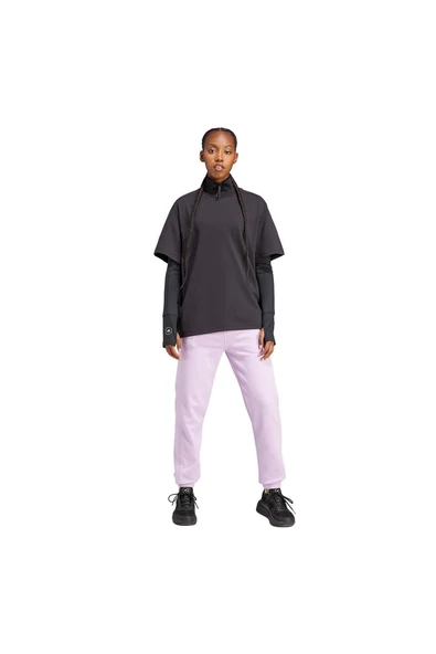 adidas by Stella McCartney Logo Tişört - Siyah IB6854 - 5