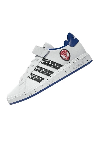 adidas Unisex Çocuk  GRAND COURT SPIDER-MAN EL K Spor Ayakkabı IF0925 - 4