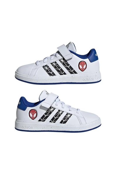adidas Unisex Çocuk  GRAND COURT SPIDER-MAN EL K Spor Ayakkabı IF0925 - 1