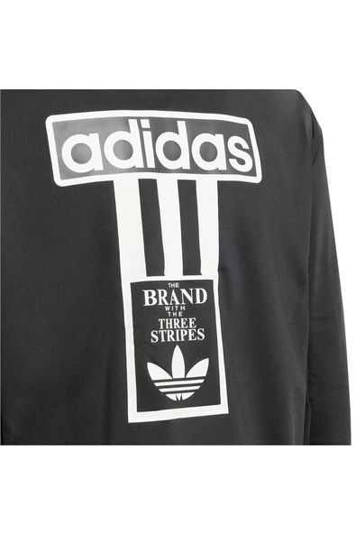 adidas IT5466 FZ HOODIE Çocuk Sweatshirt - Resim 5