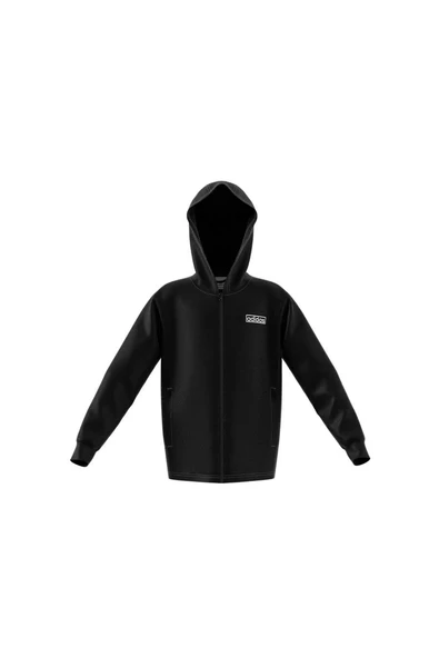 adidas IT5466 FZ HOODIE Çocuk Sweatshirt - Resim 6