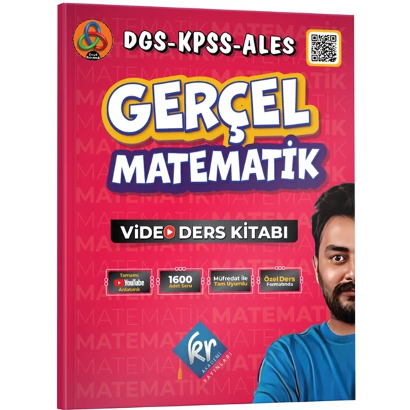 Gerçel Matematik DGS KPSS ALES Video Ders Ve Soru Kitabı Kr Akademi Yayınları - 2