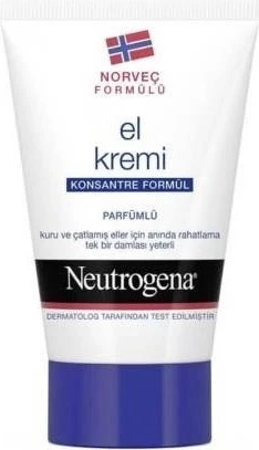 Neutrogena Konsantre Formüllü Parfümlü El Kremi 50 ml 3 Adet