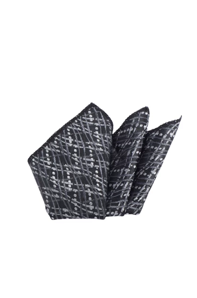 Cengiz İnler Geometrik Desen Mendilli Mikrofiber Erkek Kravat - 3