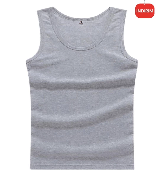 5 Adet Büyük Beden Redzone Klasik Pamuk Atlet - 6