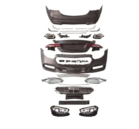 AUTOGP Mercedes w213 dönüşüm body kit seti full facelift 2022 maybach 2016 / 2020