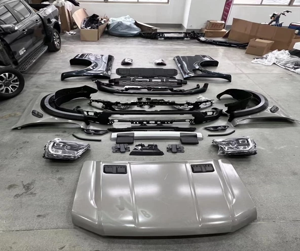 Autogp Ford ranger t6 t7 t8 2022 t9 raptor dönüşüm body kit seti full 2012 / 2020