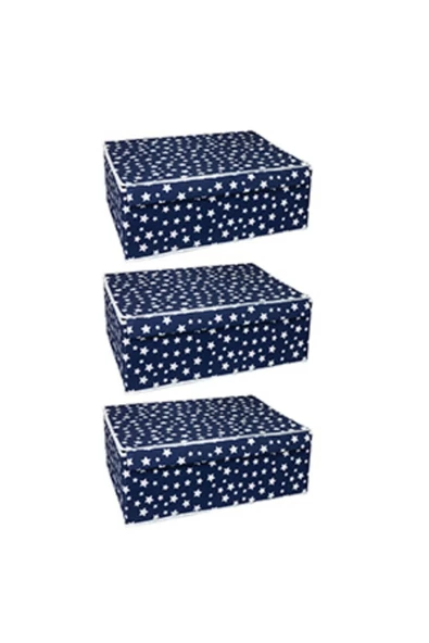 Baza Altı Boy Çok Amaçlı Düzenleyici Kutu Organizer Cırt Cırtlı Hurç 19cm X 40cm X 50cm (5 Adet) - 3